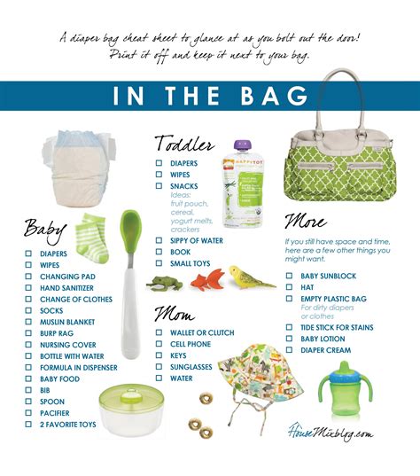 WHAT'S IN MY DIAPER BAG FOR NEWBORN 